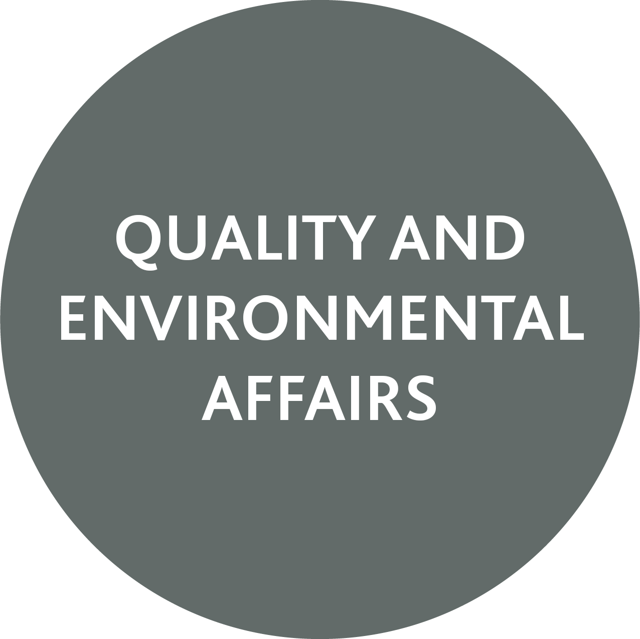 Quality and environmental affairs